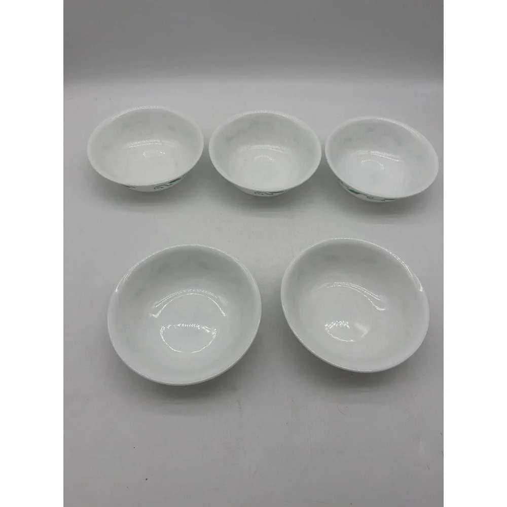 CORELLE SPEARMINT SOUP / CEREAL BOWLS 18 OUNCE x 5‎